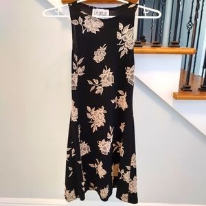 Black Floral Dress